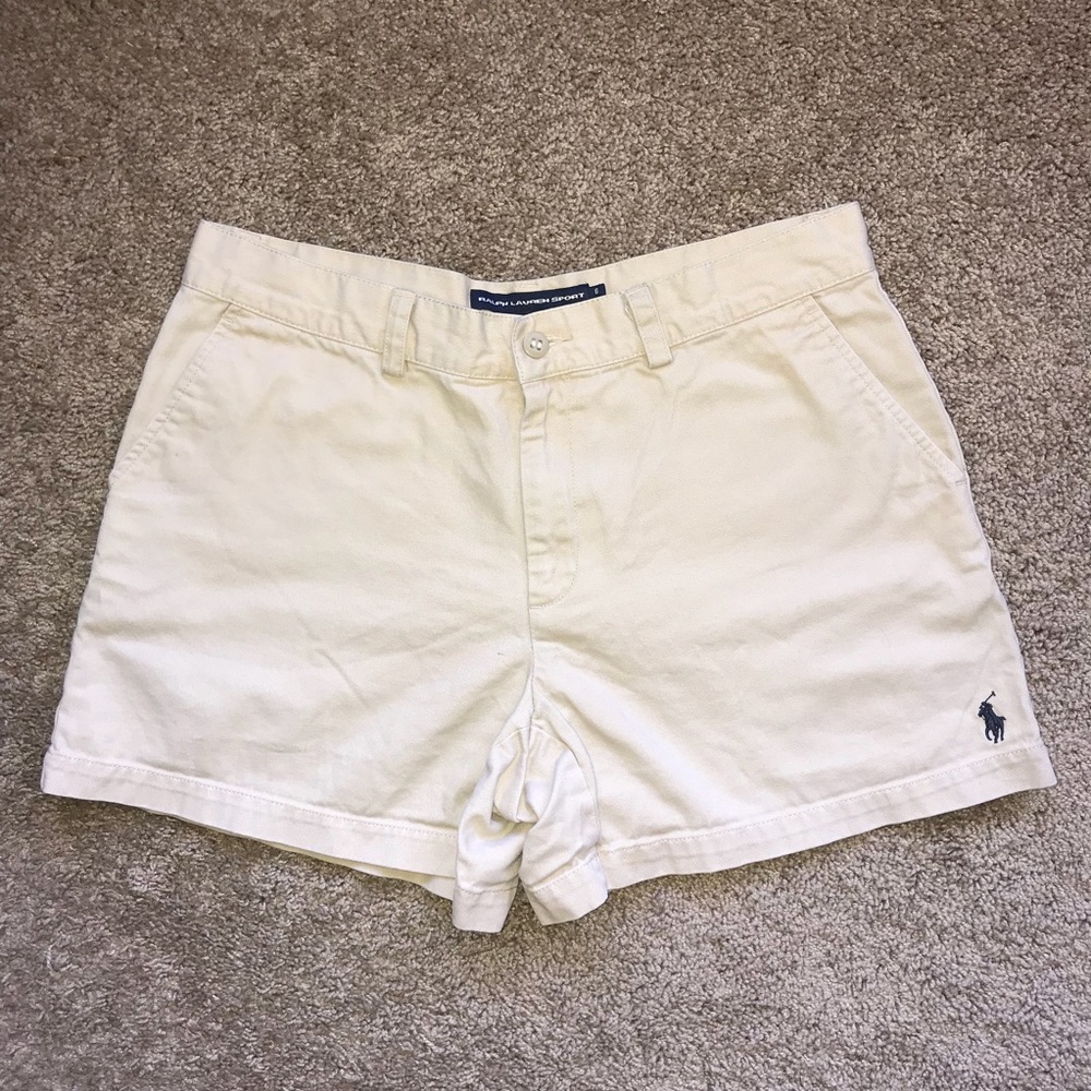 Khaki Polo Shorts